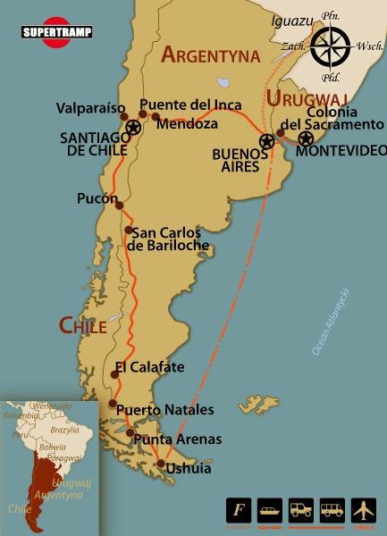 ARGENTYNA CHILE URUGWAJ